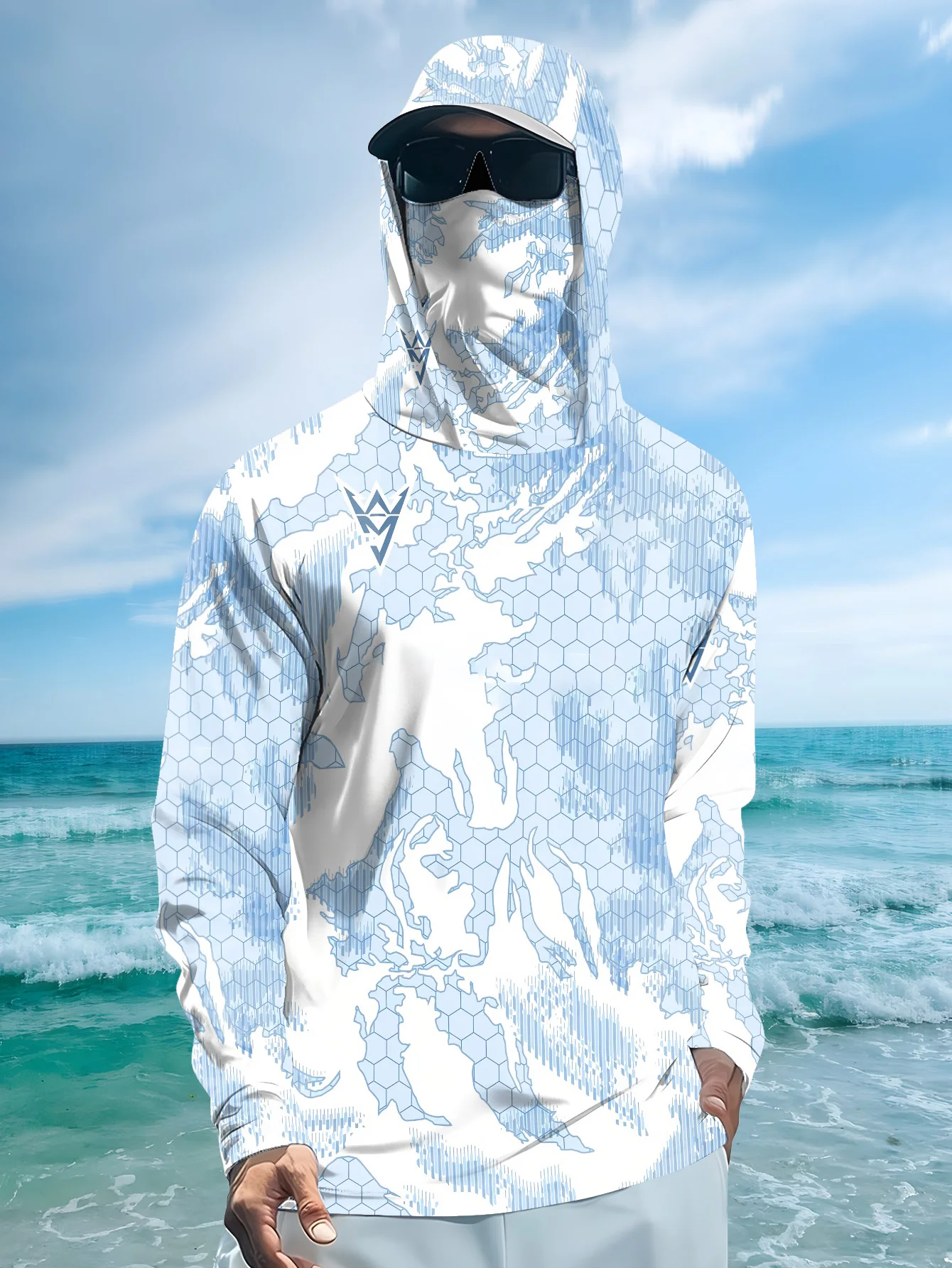 Fishing Shirt Uv Protection - 2026 Neues Modell UV-beständiges Angelhemd mit