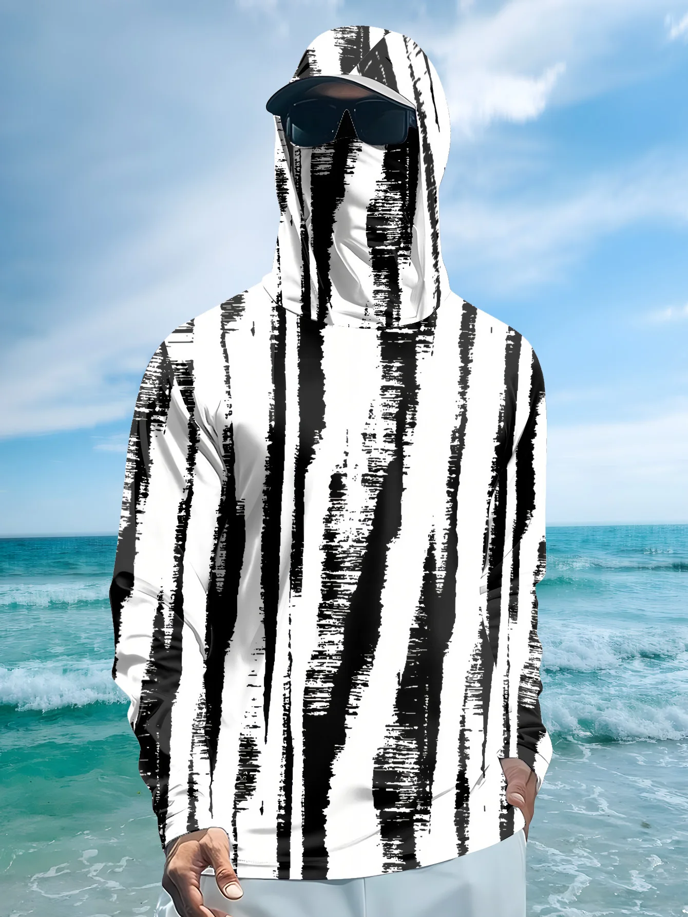 Herren-Fischermütze mit schwar – Fishing Hoodie Bewertung und Preis
