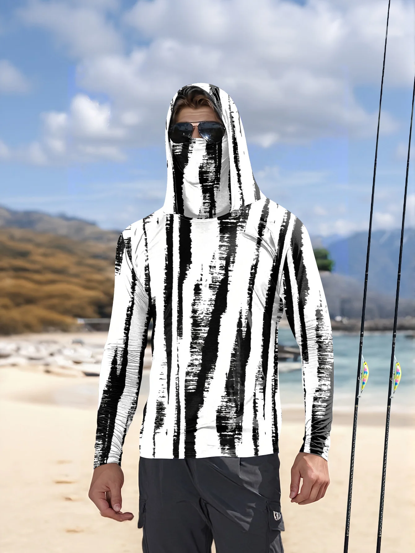 Herren-Fischermütze mit schwar – Fishing Hoodie Bewertung und Preis