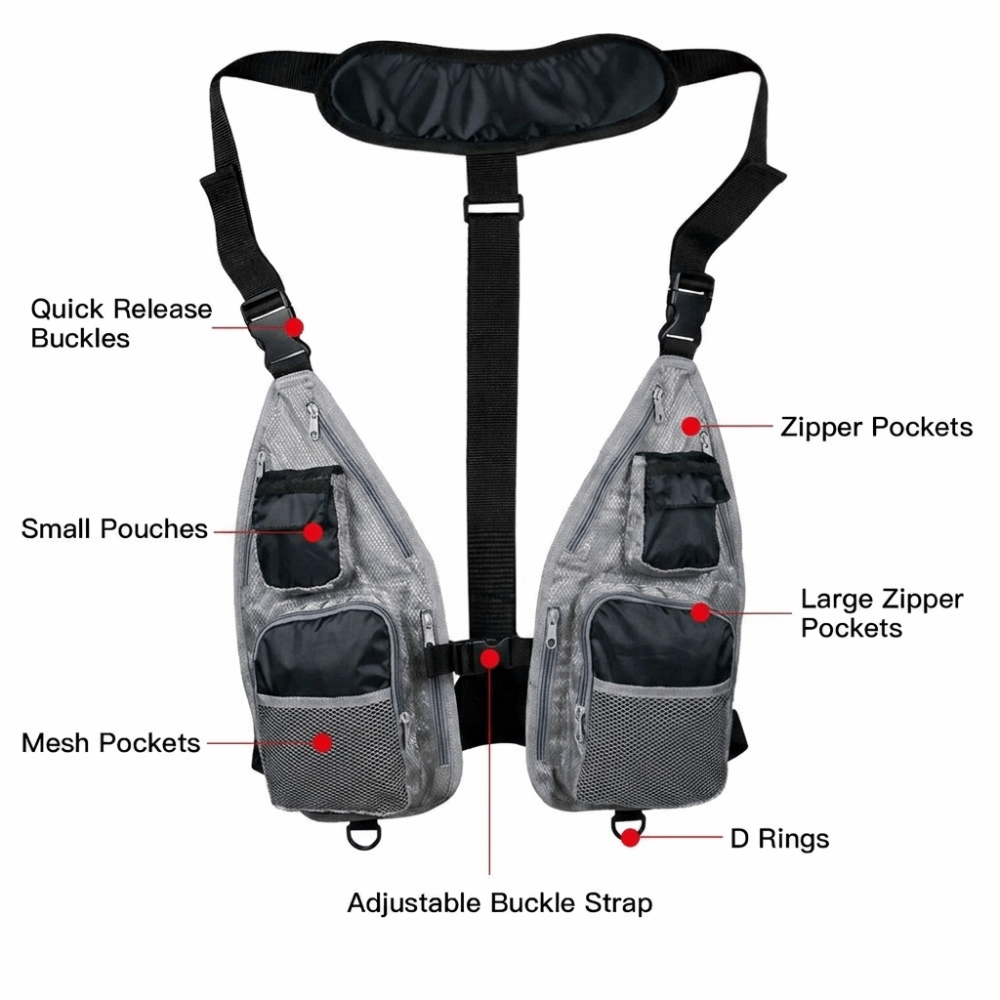 Langlebige, schnell trocknende – Fishing Vest Bewertung und Preis