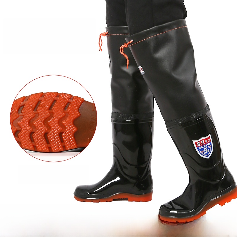 Verstärkte Overknee-Regenstief – Fishing Pants Waterproof Bewertung und Preis