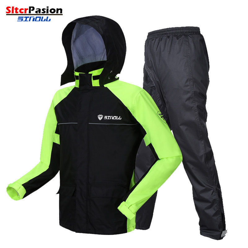 Motorrad Männer Regenmantel Wa – Fishing Rain Suit Bewertung und Preis