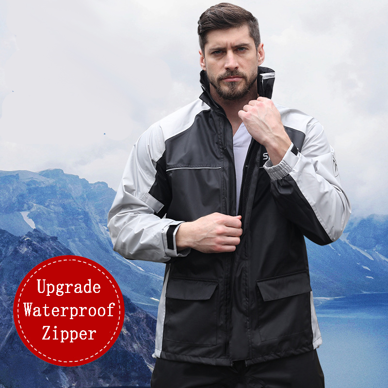 Motorrad Männer Regenmantel Wa – Fishing Rain Suit Bewertung und Preis