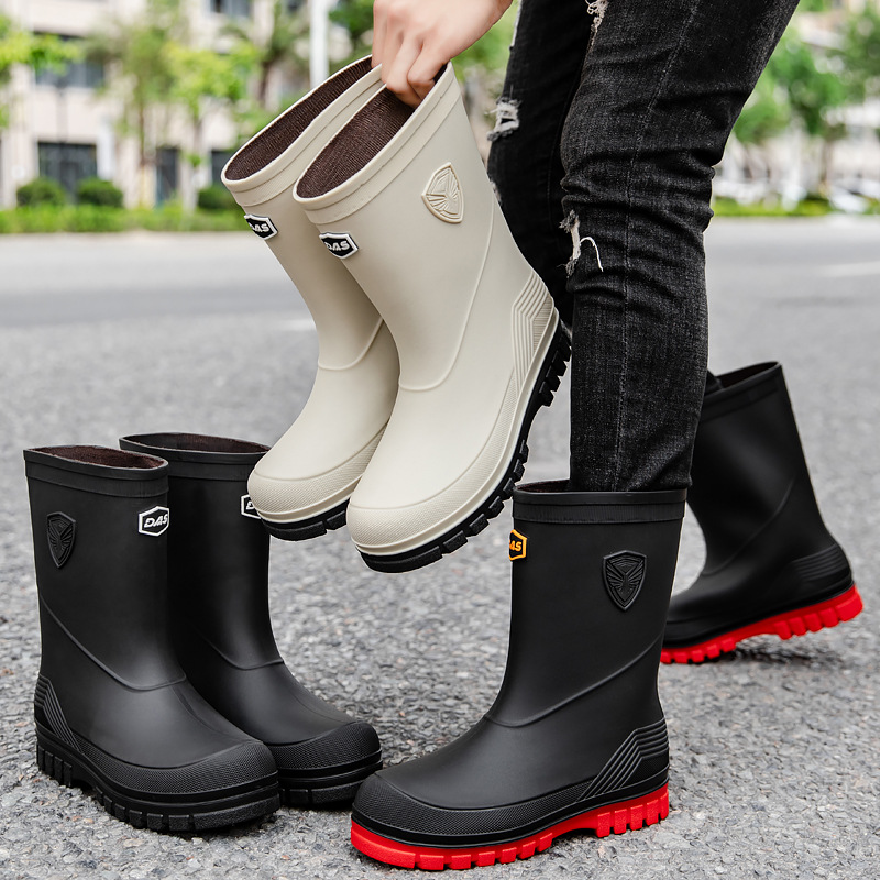 Männer Regen Stiefel Mode Mid- – Fishing Boots Bewertung und Preis